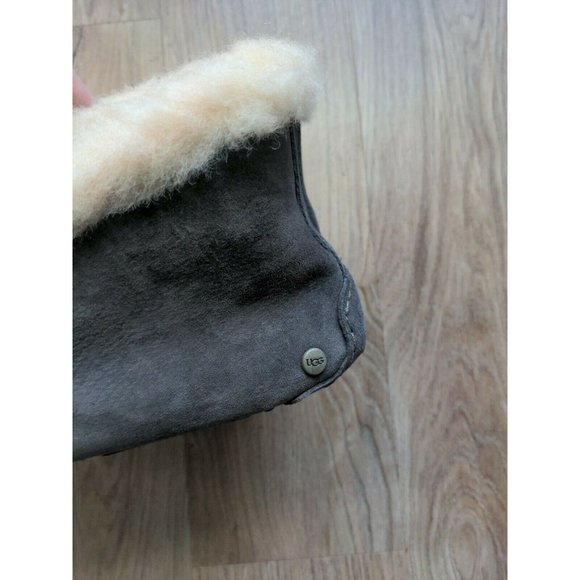 UGG Alena Nightfall Fur Suede Slippers Womens 6 EU 37 - Picture 10 of 10